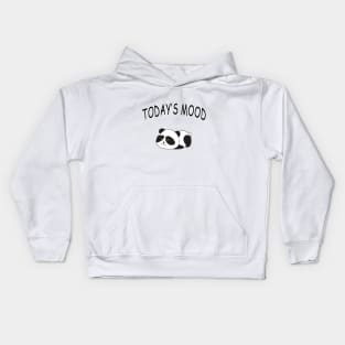 Cute Panda - Today"s Mood Kids Hoodie